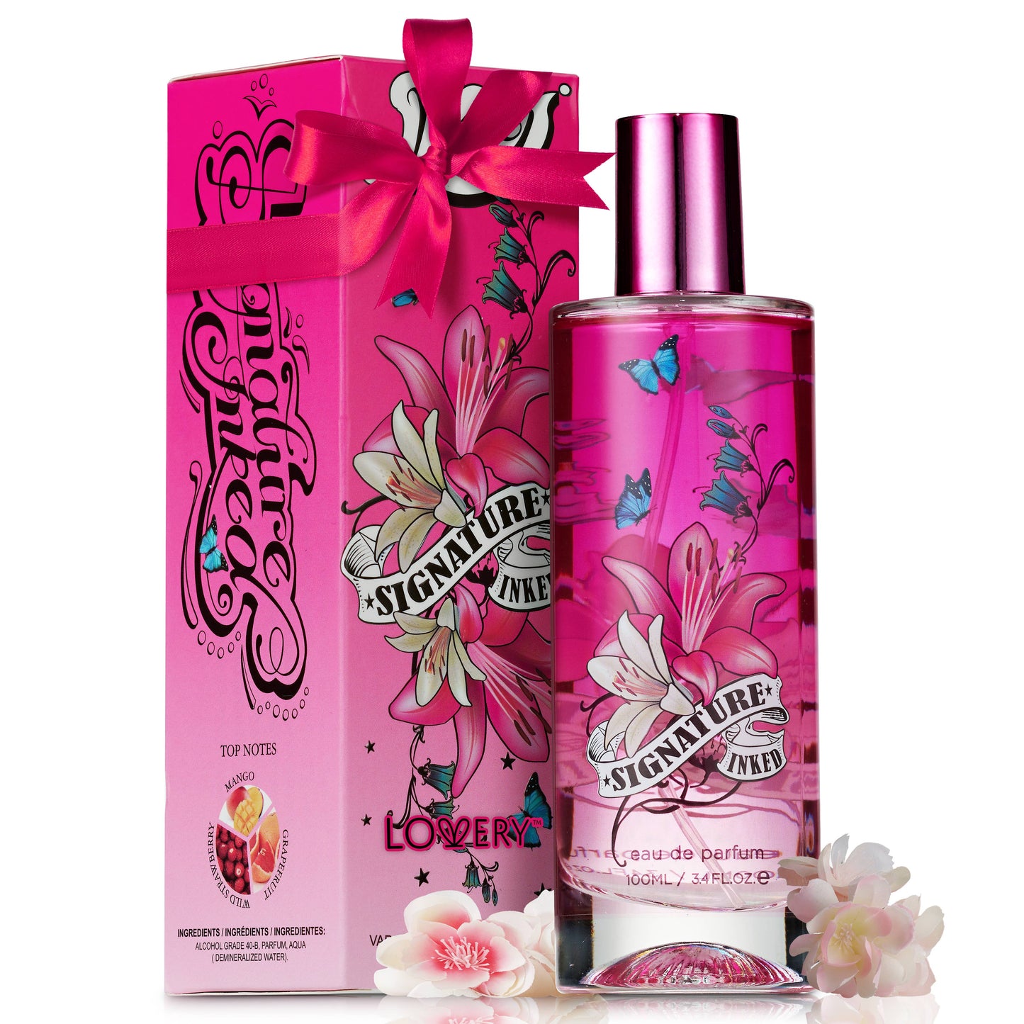 Love Signature Inked 3.4oz Perfume Spray Gift Set