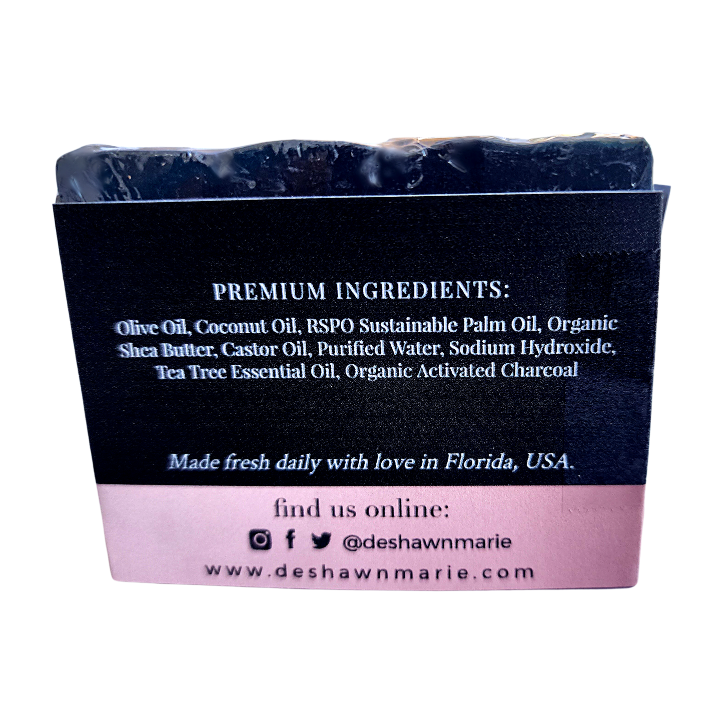 Charcoal Tea Tree Bar Soap