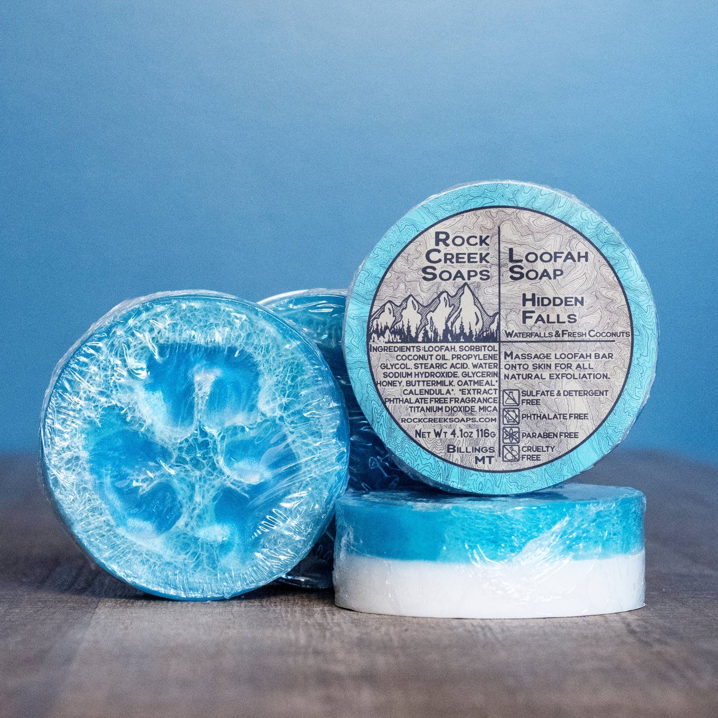 Hidden Falls Loofah Soap | Coconut Mango & Tropical Water