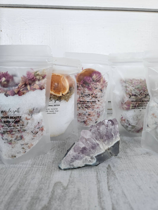 Bath Soak- Assorted - Bath Salts - Bath Tea