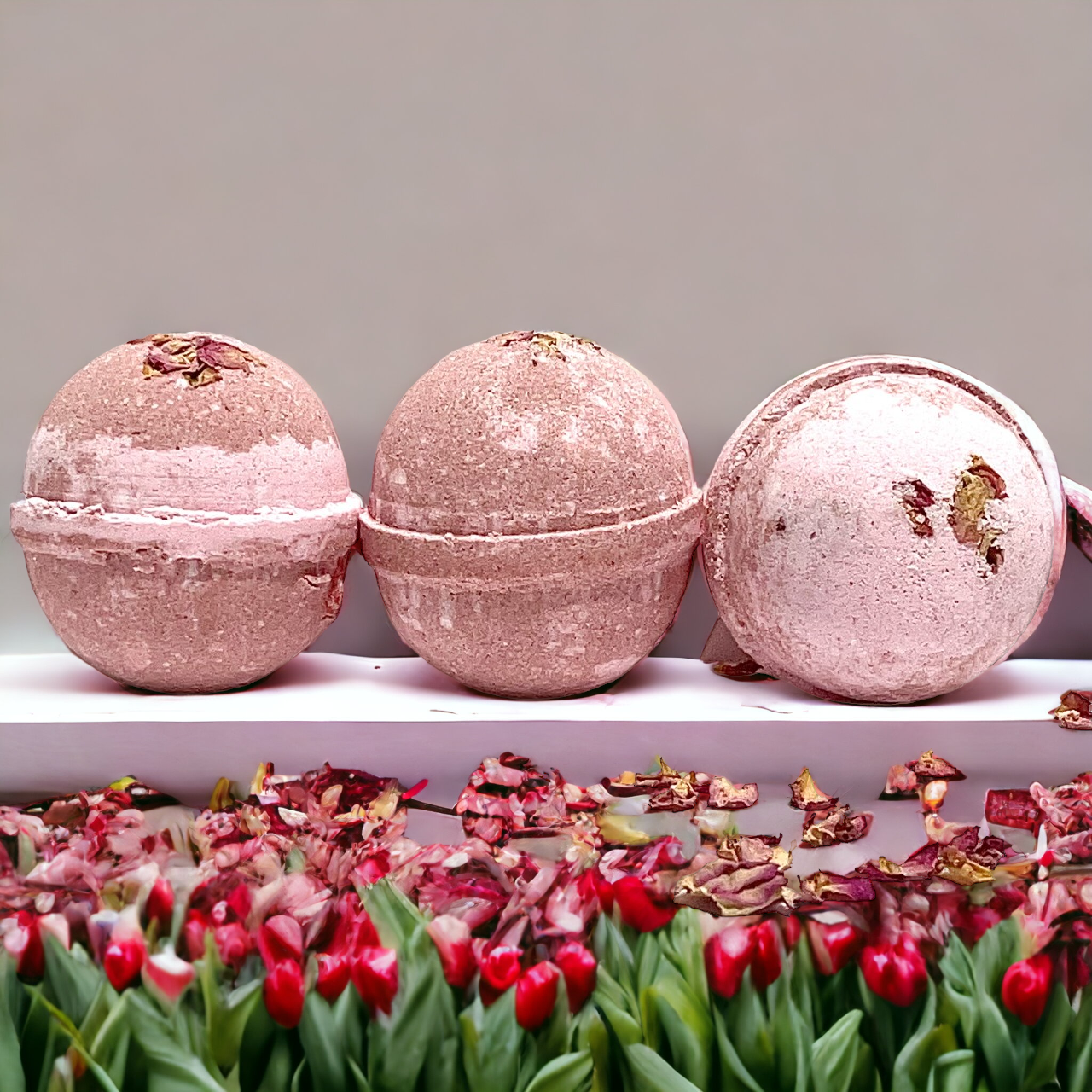 Wild Rose Botanic Bath Bomb - 8oz